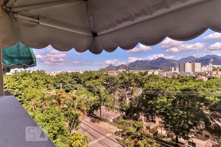 Vista Sala de apartamento à venda com 1 quarto, 37m² em Taquara, Rio de Janeiro