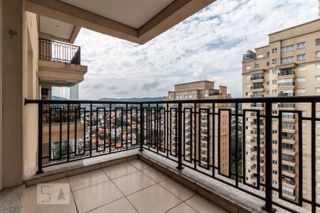 Varanda da Sala de apartamento para alugar com 1 quarto, 50m² em Alphaville Conde Ii, Barueri