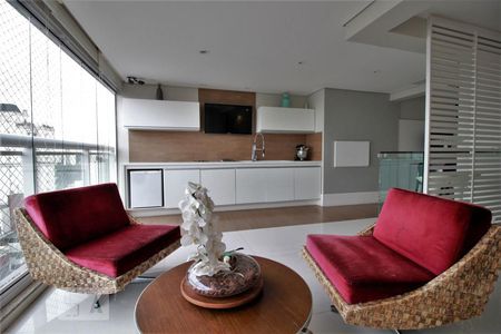 Varanda gourmet de apartamento à venda com 3 quartos, 180m² em Vila Suzana, São Paulo
