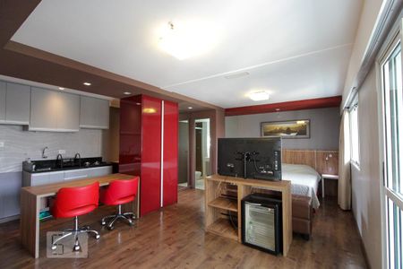 Sala de apartamento para alugar com 1 quarto, 43m² em Botafogo, Rio de Janeiro