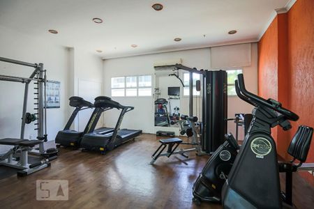 Apartamento para alugar com 43m², 1 quarto e 1 vaga Apartamento para alugar com 43m², 1 quarto e 1 vagaAcademia