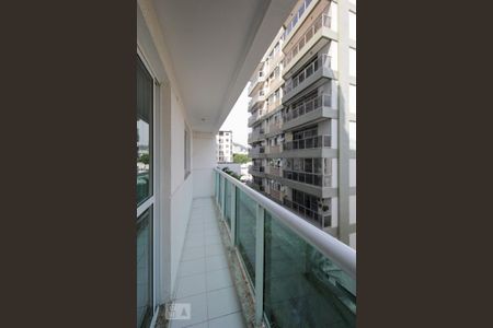 Varanda de apartamento para alugar com 1 quarto, 43m² em Botafogo, Rio de Janeiro