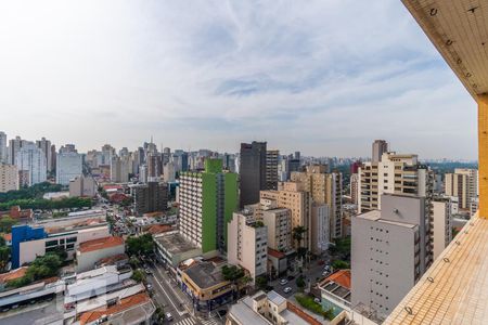 Sala - Vista de apartamento à venda com 3 quartos, 120m² em Pinheiros, São Paulo