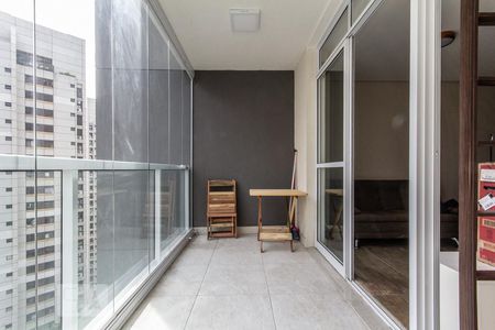 Studio para alugar com 35m², 1 quarto e 1 vagaVaranda