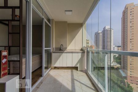 Studio para alugar com 35m², 1 quarto e 1 vagaVaranda