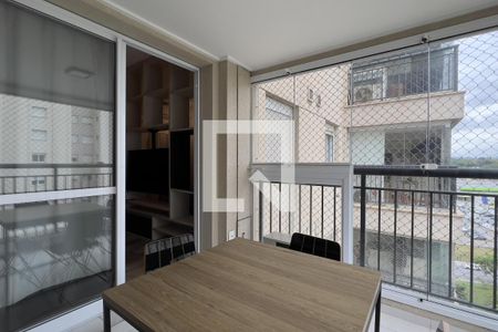 Varanda da Sala de apartamento para alugar com 1 quarto, 38m² em Jardim Flor da Montanha, Guarulhos