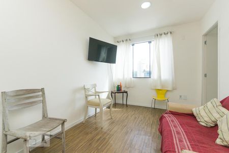 Sala de apartamento para alugar com 1 quarto, 38m² em Mirandópolis, São Paulo