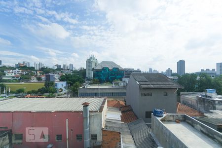 Vista da janela da sala de apartamento para alugar com 1 quarto, 38m² em Mirandópolis, São Paulo