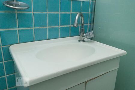 Detalhe do banheiro de apartamento para alugar com 1 quarto, 38m² em Mirandópolis, São Paulo