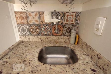 Studio à venda com 29m², 1 quarto e sem vagaCozinha