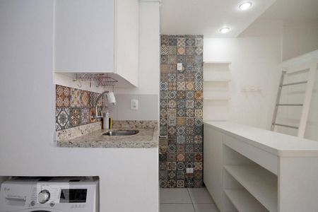Studio à venda com 29m², 1 quarto e sem vagaCozinha