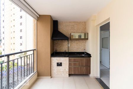 Varanda gourmet de apartamento à venda com 3 quartos, 100m² em Chácara Inglesa, São Paulo