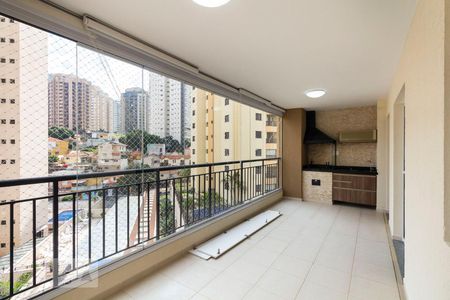 Varanda gourmet de apartamento à venda com 3 quartos, 100m² em Chácara Inglesa, São Paulo
