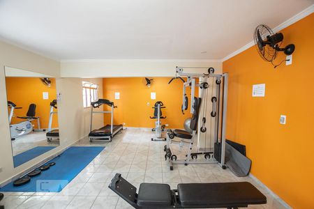 Apartamento para alugar com 48m², 1 quarto e 1 vaga Apartamento para alugar com 48m², 1 quarto e 1 vagaAcademia