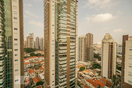 Vista varanda de apartamento à venda com 2 quartos, 124m² em Vila Regente Feijó, São Paulo