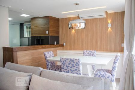 Sala de casa de condomínio para alugar com 3 quartos, 128m² em Estância Velha, Canoas