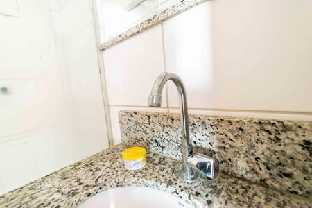 Pia do Banheiro de kitnet/studio para alugar com 1 quarto, 30m² em Norte (águas Claras), Brasília