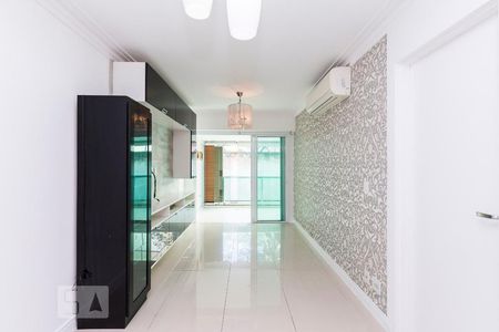 Sala de apartamento à venda com 3 quartos, 95m² em Humaitá, Rio de Janeiro