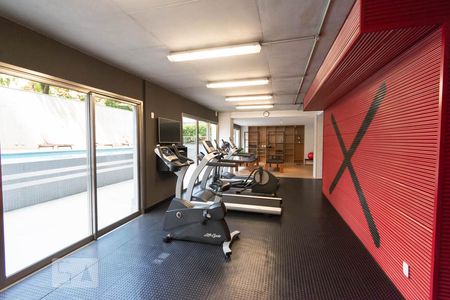 Studio para alugar com 74m², 1 quarto e 1 vaga Studio para alugar com 74m², 1 quarto e 1 vagaAcademia