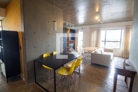 Sala de Jantar de apartamento para alugar com 1 quarto, 74m² em Santo Amaro, São Paulo