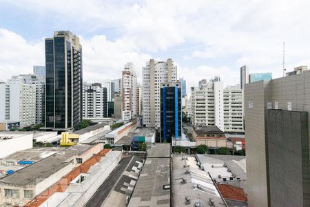 Vista Varanda Sala de apartamento para alugar com 1 quarto, 40m² em Itaim Bibi, São Paulo