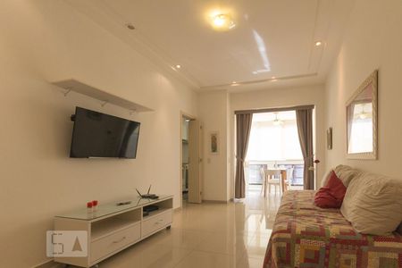 Sala de apartamento para alugar com 1 quarto, 70m² em Barra da Tijuca, Rio de Janeiro