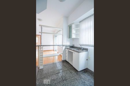 Área de Serviço de apartamento para alugar com 1 quarto, 58m² em Santa Efigênia, Belo Horizonte