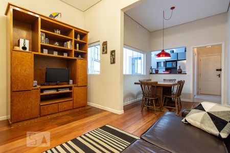 sala de apartamento para alugar com 2 quartos, 90m² em Jardim Ataliba Leonel, São Paulo