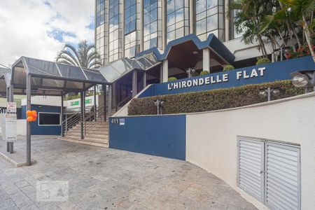 Fachada do prédio de apartamento para alugar com 1 quarto, 44m² em Centro, Campinas