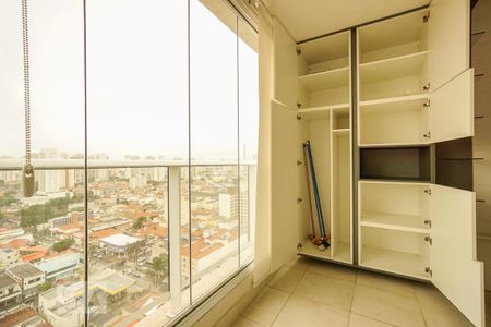 Varanda de apartamento para alugar com 1 quarto, 50m² em Vila Gomes Cardim, São Paulo