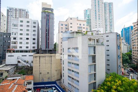 Vista da Sala/Quarto de kitnet/studio à venda com 1 quarto, 30m² em Bela Vista, São Paulo