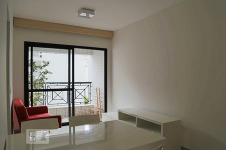 Sala de apartamento para alugar com 1 quarto, 47m² em Higienópolis, São Paulo