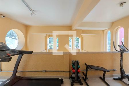 Apartamento à venda com 28m², 1 quarto e sem vaga Apartamento à venda com 28m², 1 quarto e sem vagaÁrea comum - Academia