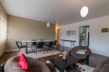 Sala de apartamento para alugar com 3 quartos, 117m² em Água Verde, Curitiba