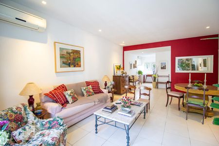 Sala de apartamento à venda com 3 quartos, 280m² em São Conrado, Rio de Janeiro