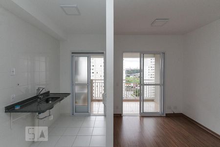 sala cozinha de apartamento à venda com 2 quartos, 54m² em Vila Prudente, São Paulo