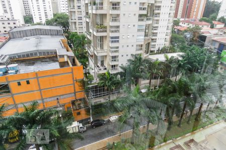 Vista varanda de kitnet/studio para alugar com 1 quarto, 48m² em Vila Nova Conceição, São Paulo