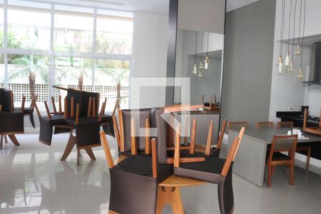 Área comum - Salão de festas de apartamento para alugar com 3 quartos, 242m² em Santo Antônio, São Caetano do Sul