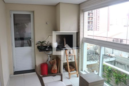Varanda da Sala de apartamento para alugar com 3 quartos, 242m² em Santo Antônio, São Caetano do Sul