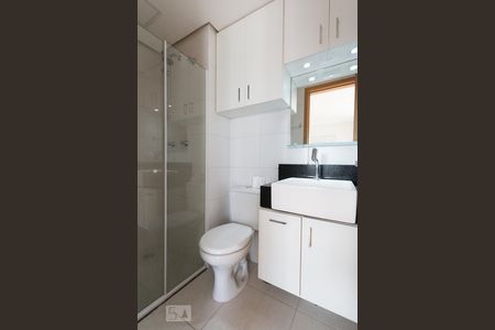 Banheiro  de apartamento para alugar com 1 quarto, 45m² em Liberdade, São Paulo