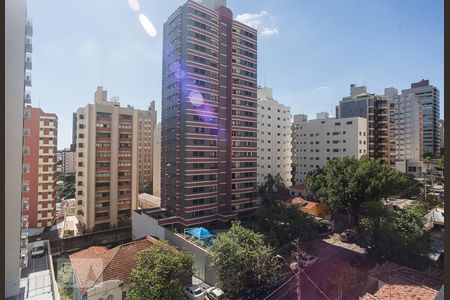 Vista da varanda de apartamento à venda com 1 quarto, 60m² em Centro, Campinas