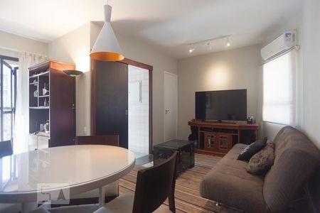 Sala de apartamento à venda com 1 quarto, 60m² em Centro, Campinas