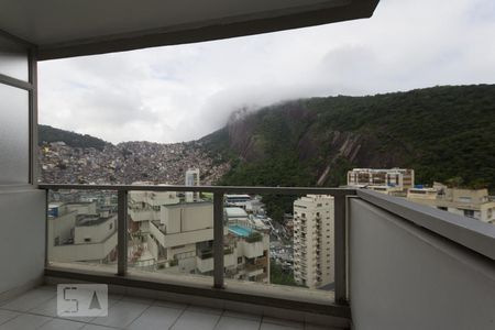 Varanda de apartamento à venda com 4 quartos, 166m² em São Conrado, Rio de Janeiro