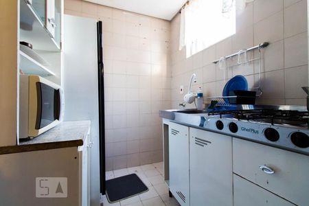 Cozinha de kitnet/studio para alugar com 1 quarto, 36m² em Cidade Baixa, Porto Alegre