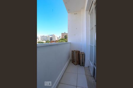 Varanda de kitnet/studio para alugar com 1 quarto, 35m² em Vila Buarque, São Paulo