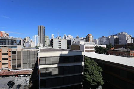 Varanda de kitnet/studio para alugar com 1 quarto, 35m² em Vila Buarque, São Paulo