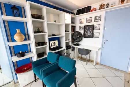 Sala de apartamento à venda com 1 quarto, 45m² em Água Branca, São Paulo