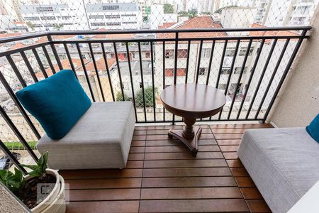 Varanda de apartamento para alugar com 1 quarto, 45m² em Água Branca, São Paulo