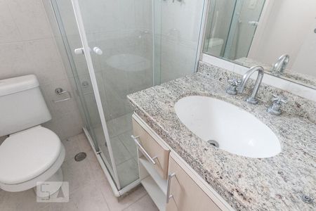 Apartamento à venda com 101m², 3 quartos e 2 vagasBanheiro da suíte 1 