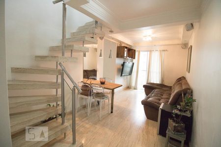 Sala de apartamento à venda com 3 quartos, 139m² em Vila São Pedro, Santo André